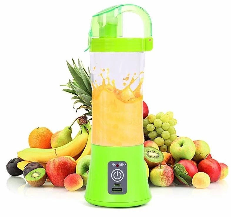 Portable Electric Fruit Juicer Handheld Smoothie Maker Blender - ElegantHomeScapes