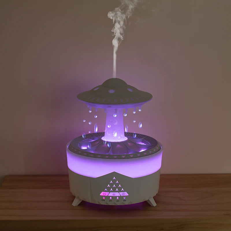 New UFO Raindrop Humidifier Water Drop Air Humidifier - ElegantHomeScapes