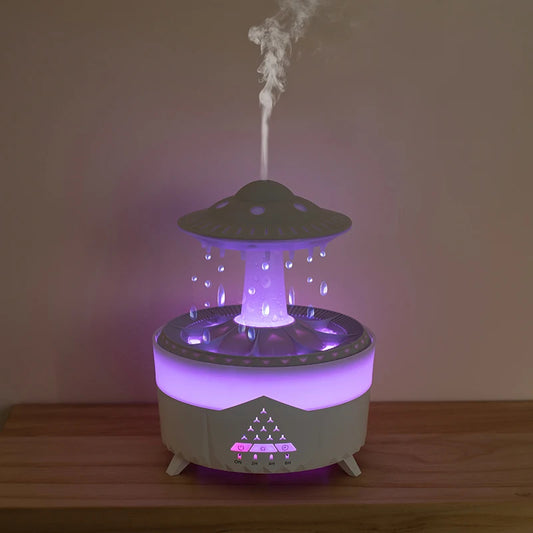 New UFO Raindrop Humidifier Water Drop Air Humidifier - ElegantHomeScapes