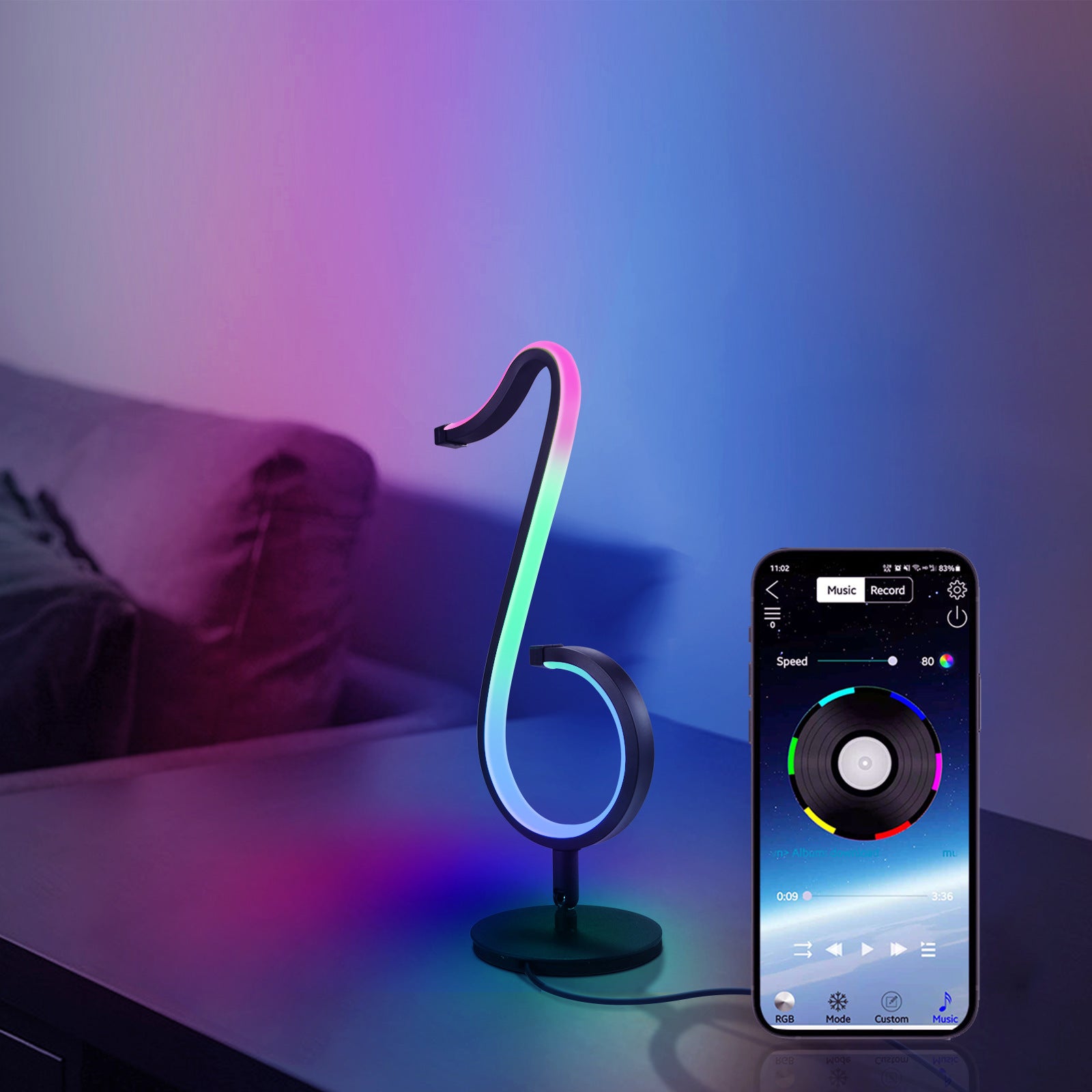 Intelligent APP Remote Control Symphony Atmosphere Light - ElegantHomeScapes