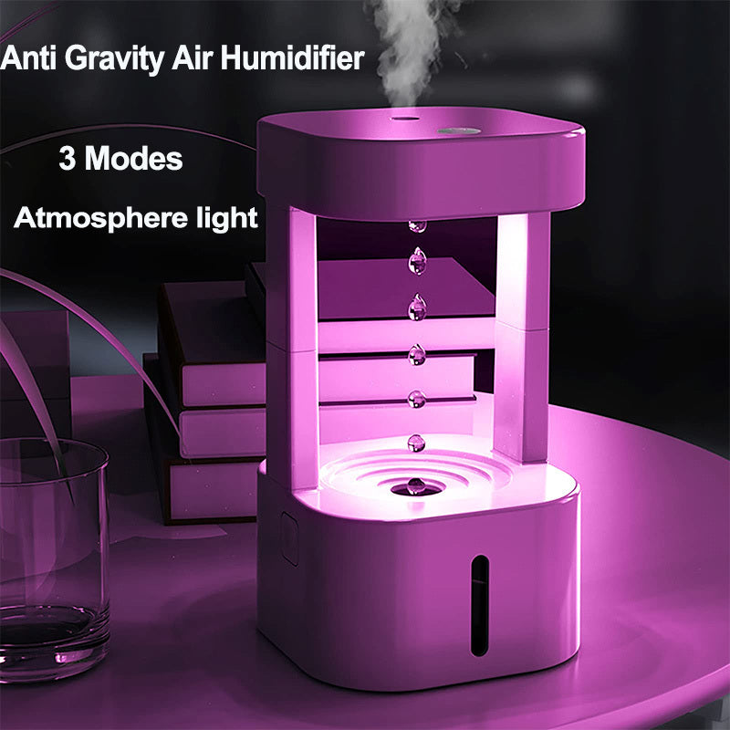 Creative Anti-gravity Water Drop Humidifier - ElegantHomeScapes