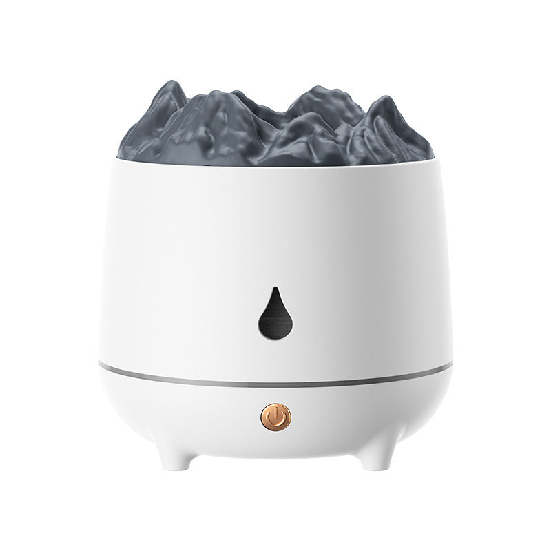 New Volcano Humidifier Flaming Mountain Aromatherapy Machine Volcano Diffuse - ElegantHomeScapes