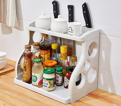 Multilayer Kitchen Storage Shelf Organizer - ElegantHomeScapes