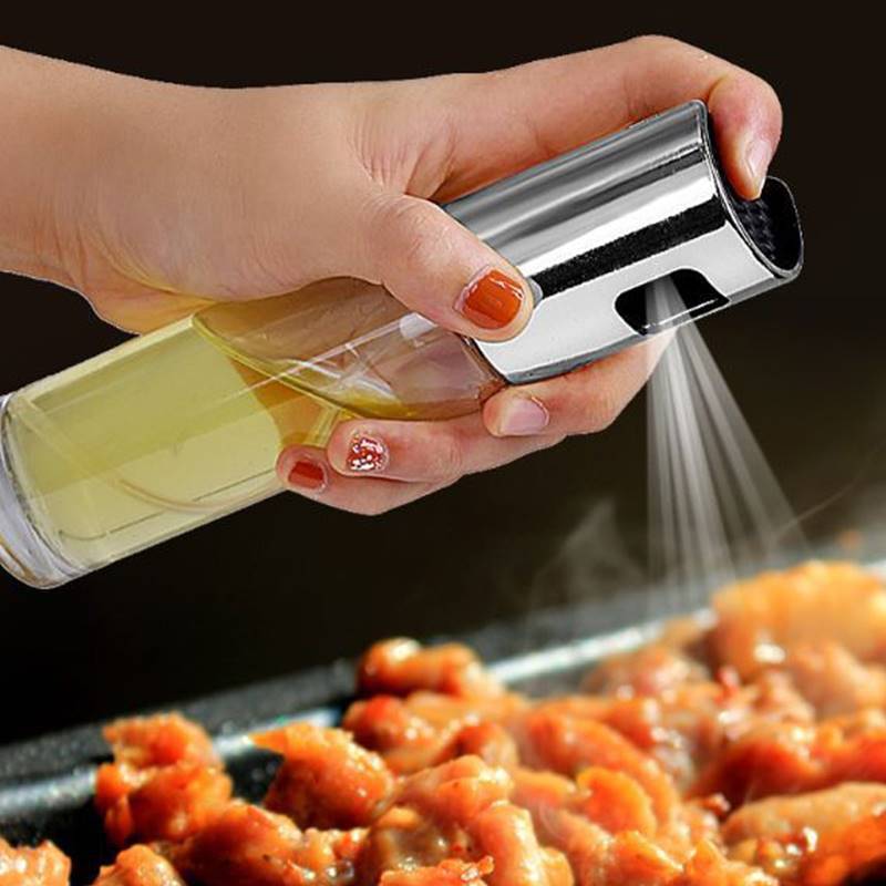 BBQ Healthy Kitchen Cooking Oil Vinegar Spray Bottle - ElegantHomeScapes