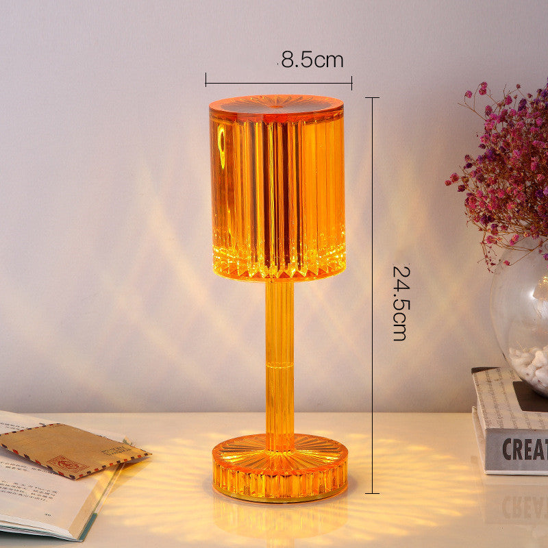 Crystal Table Lamp - ElegantHomeScapes