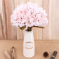 Artificial Flowers Hydrangea Branch Home Wedding Decor - ElegantHomeScapes