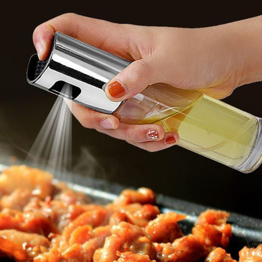 BBQ Healthy Kitchen Cooking Oil Vinegar Spray Bottle - ElegantHomeScapes