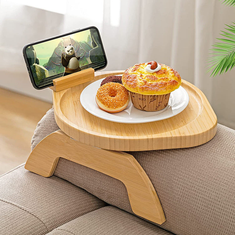 Bamboo Sofa Tray - ElegantHomeScapes