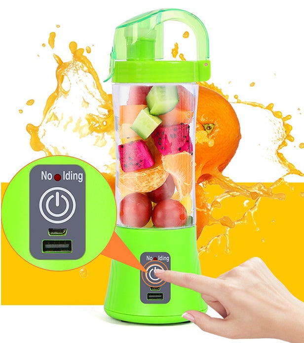 Portable Electric Fruit Juicer Handheld Smoothie Maker Blender - ElegantHomeScapes