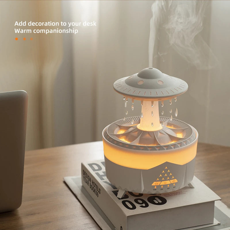 New UFO Raindrop Humidifier Water Drop Air Humidifier - ElegantHomeScapes