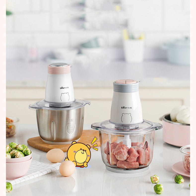 Household Electric Multi-function Small Vegetable Chopper Blender Cooking Machine - ElegantHomeScapes